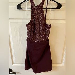 Speechless Formal dress, Size 5, Burgundy